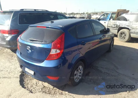 2016 Hyundai Accent Se from USA, damaged, VIN KMHCT5AE4GU287384